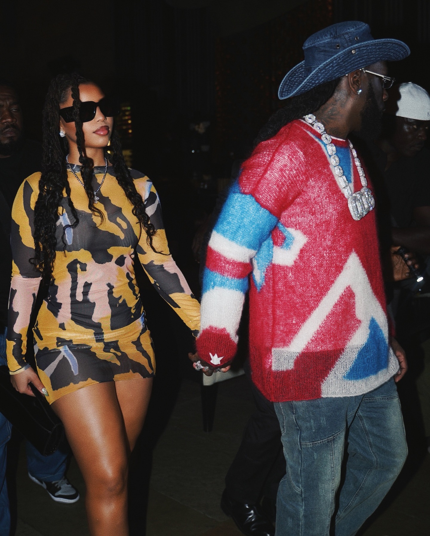 8 Fashion Bomb Couple Chloe Bailey And Burna Boy Make Waves In McQueen