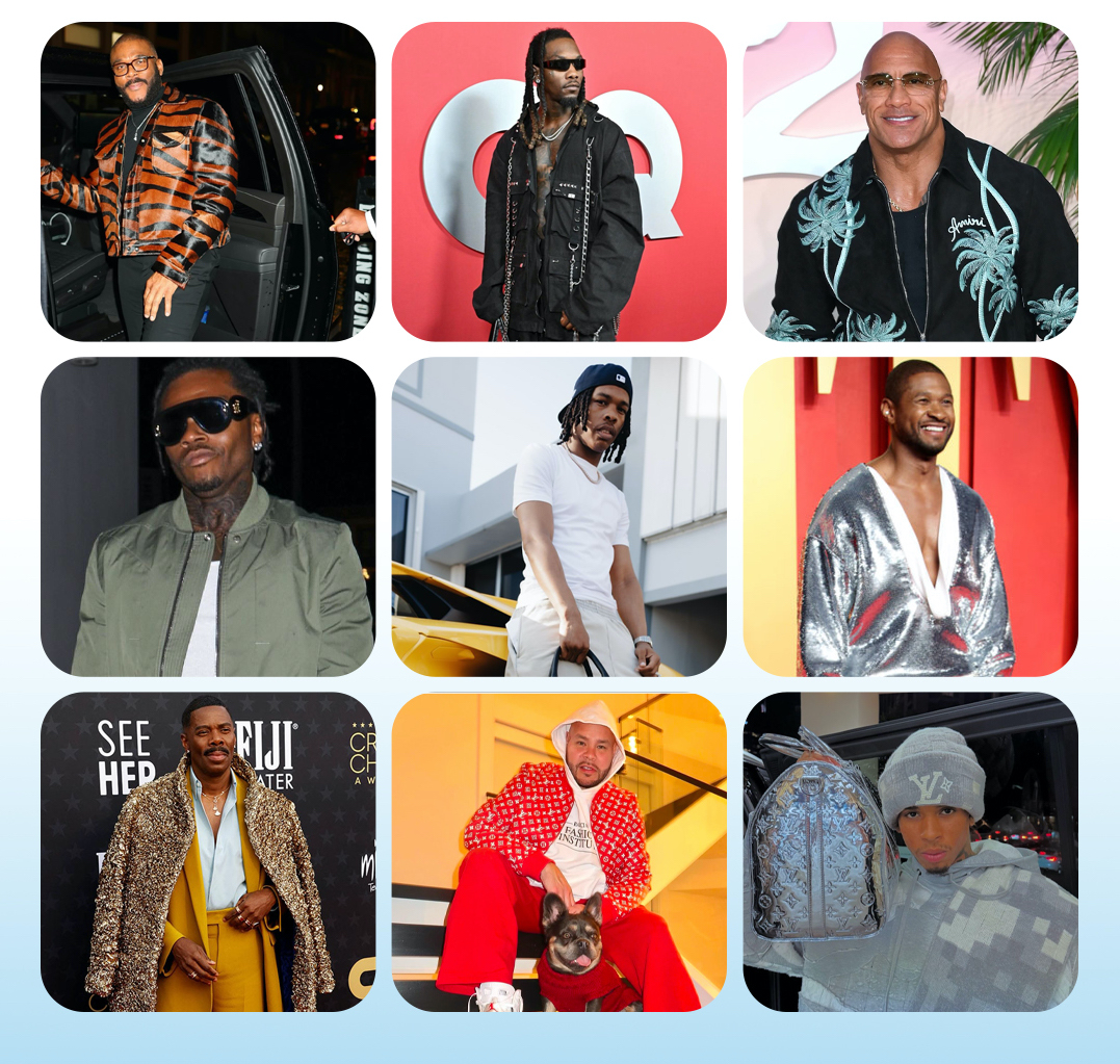 Faby’s 2024: Vote for Most Fashionable Man of the Year Featuring Tyler Perry, Usher, Colman Domingo, and More!