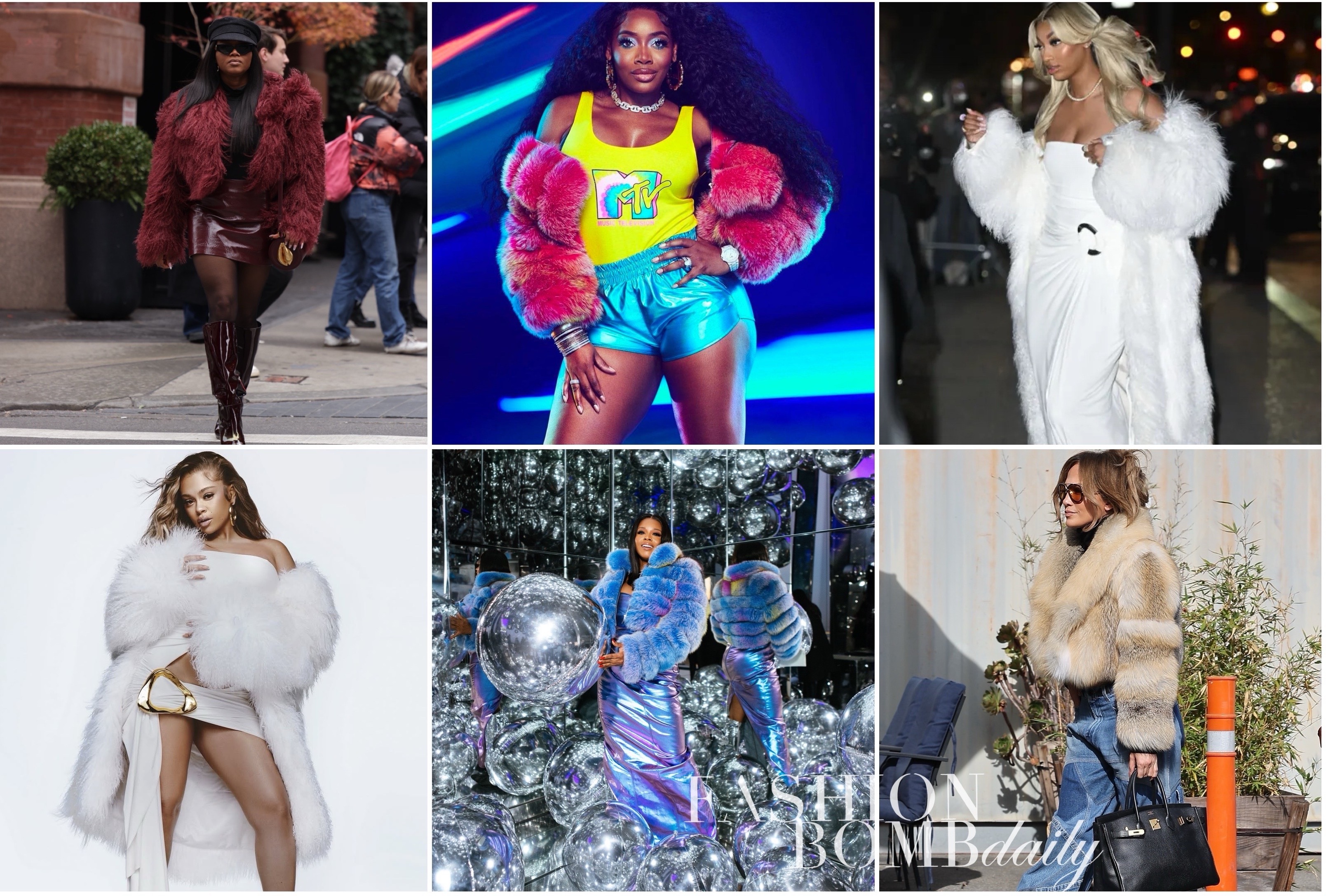 5 Times Celebs Have Slayed in Furs by FGM Bespoke by Tiara Peach: Yandy Smith, Jackie Aina, Latto, and More!