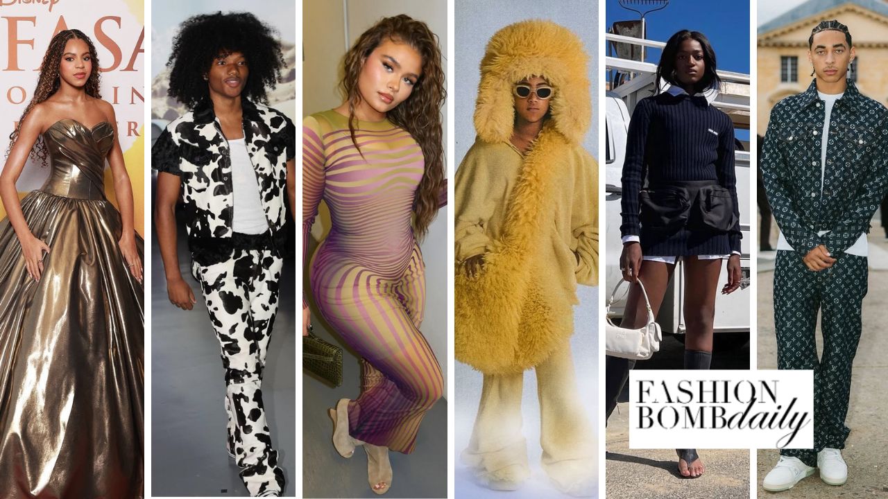 Fashion Bomb Kids Fabys Category Blue Ivy North West Zaya Wade And More 1