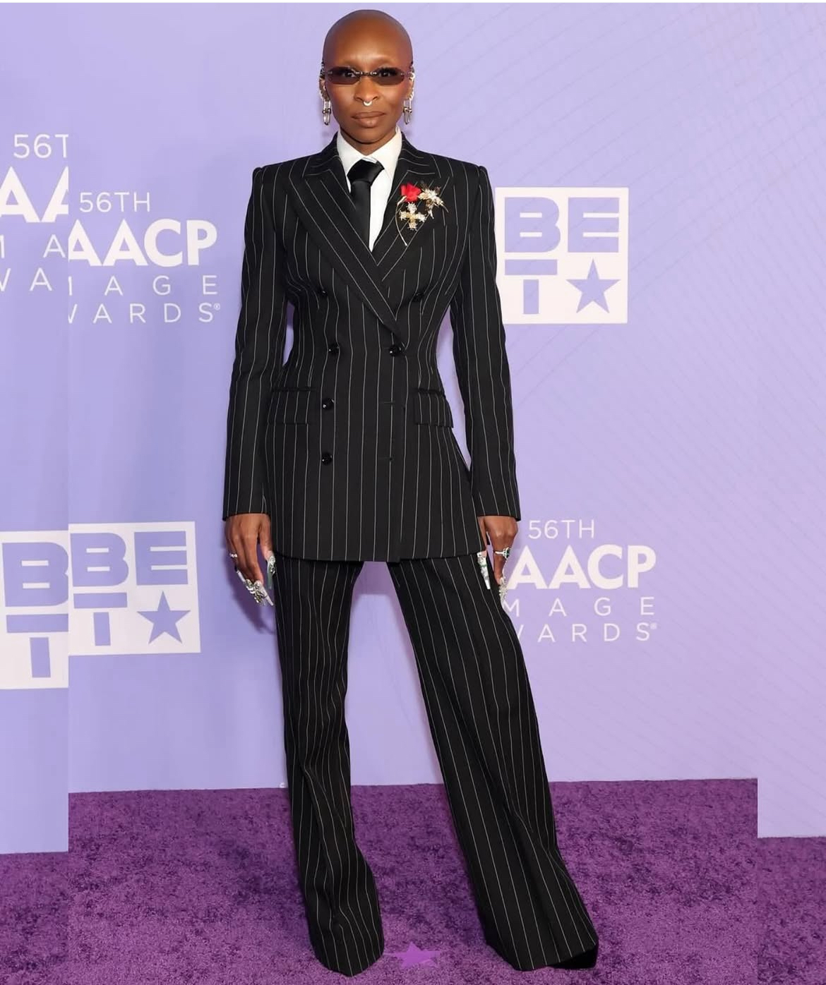 On The Scene At The 2025 NAACP Image Awards Chloe Bailey Stuns In A Black Gaurav Gupta Gown Claire Sulmers Dazzles In A Blue David Koma Dress 6