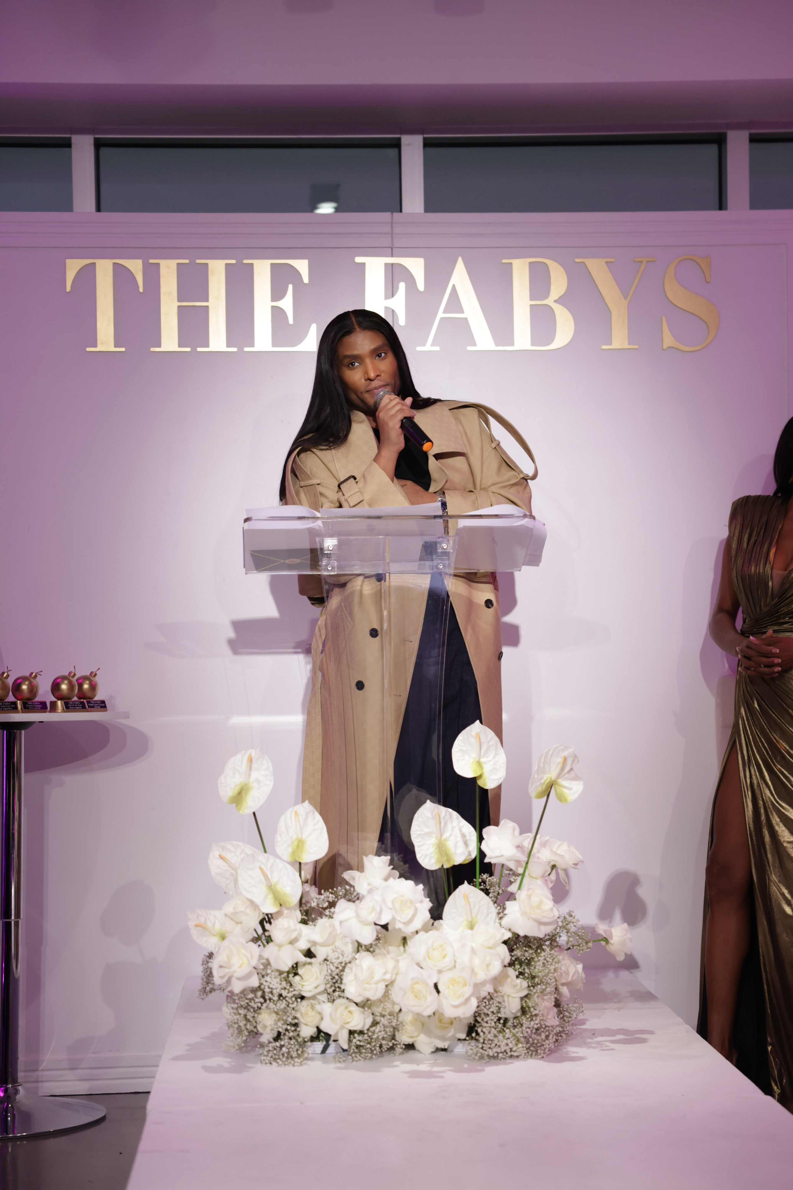 Law Roach Fashion Bomb Daily 4th Annual FABYs Awards With Misa Hylton Law Roach NLE Choppa Tamron Hall And Claire Sulmers Presented By The Doux Olay The Fur Leather Centre FGM Bespoke