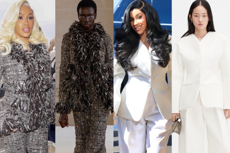 Cardi B Attends Court in Style Wearing a White Jacquemus Suit, Giambattista Valli Fringe, and More!