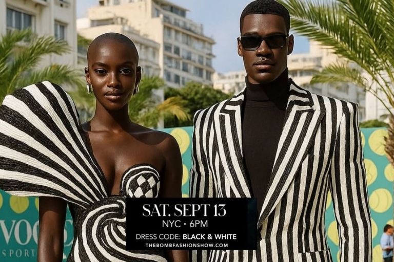 The Bomb Fashion Show: Dress Code Calls for Black and White Extraordinary Looks