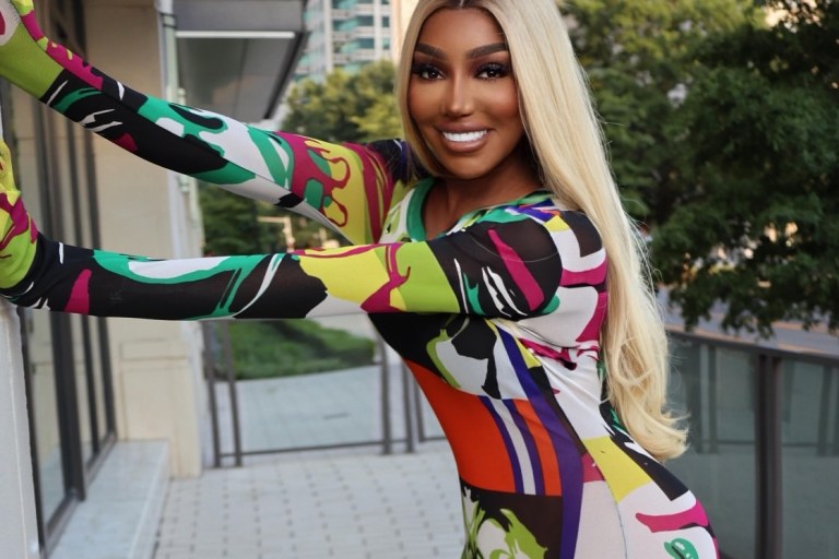 NeNe Leakes Turns Heads in Colorful Sir Joe Exclusive Vogue Catsuit in Buckhead