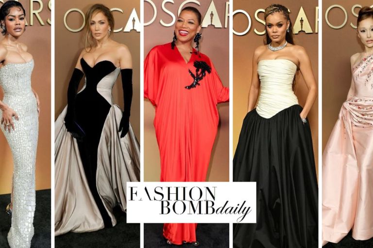 On the Scene at the 2025 Governor’s Awards: Jennifer Lopez in Strapless Tamara Ralph, Teyana Taylor in Miss Sohee, Queen Latifah in Red Lanvin & More!