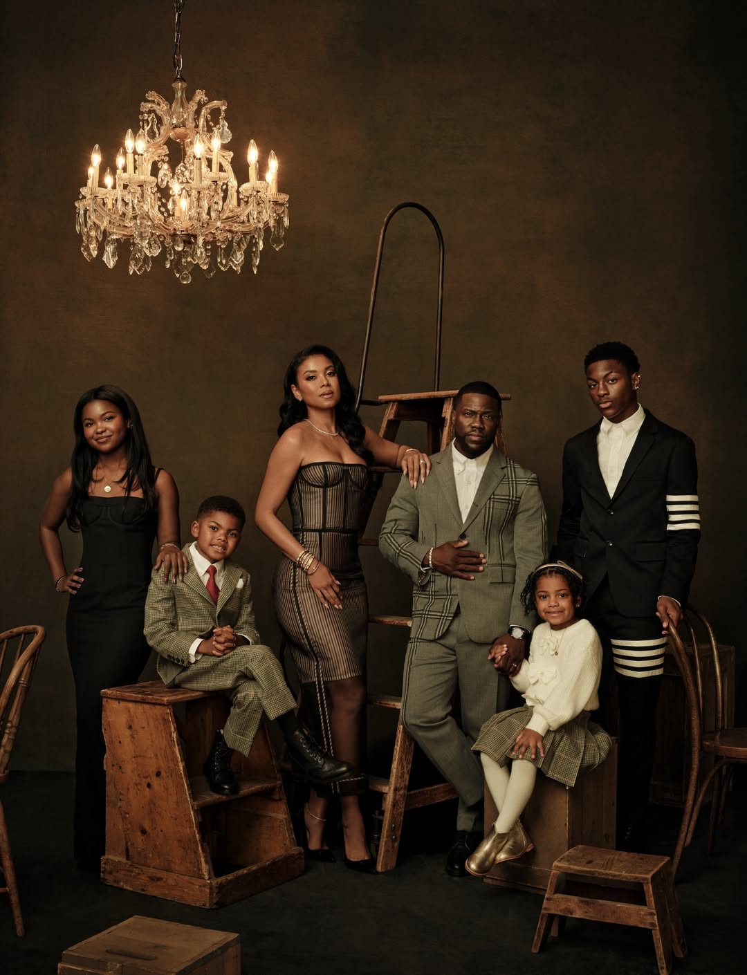 1 Celebrity Christmas Cards 2025 Cardi B Kevin Hart Victoria Monet Kim Kardashian And More Spread Holiday Cheer