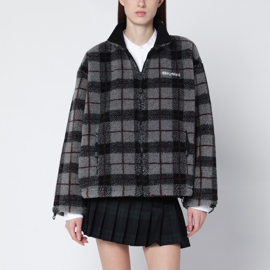 2 Rihanna Steps Out At Giorgio Baldi In A Checked Gray Miu Miu Jacket Balenciaga Skirt And Amina Muaddi Snake Boots