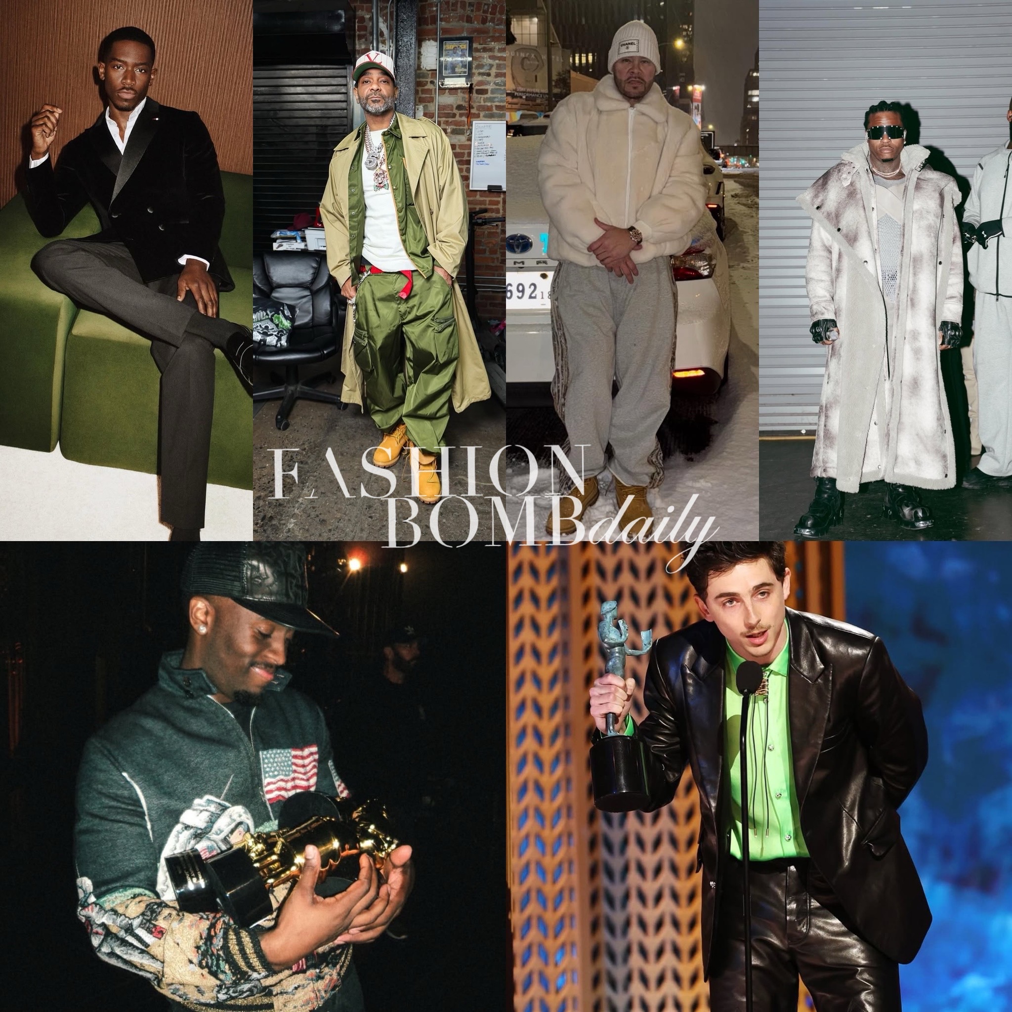 9 The Fabys 2025 Vote For The Most Fashionable Man Of The Year Including AsAP Rocky Gunna Jim Jones Timothee Chalamet And More