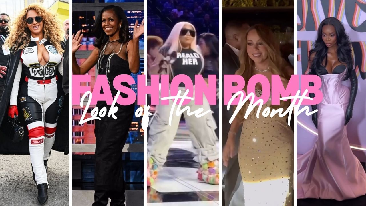 Best Looks of the November 2025: Beyonce in a White Louis Vuitton Moto Look, Michelle Obama Stuns in a Black Simon Rocha Dress, Lil Kim Performs in Blue The Attico Jeans + More