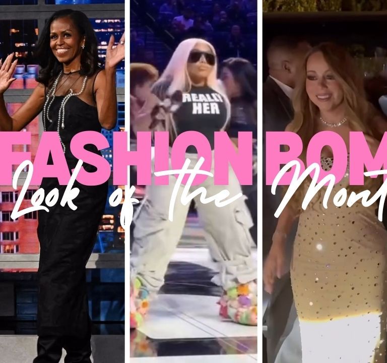 Best Looks of the November 2025: Beyonce in a White Louis Vuitton Moto Look, Michelle Obama Stuns in a Black Simon Rocha Dress, Lil Kim Performs in Blue The Attico Jeans + More