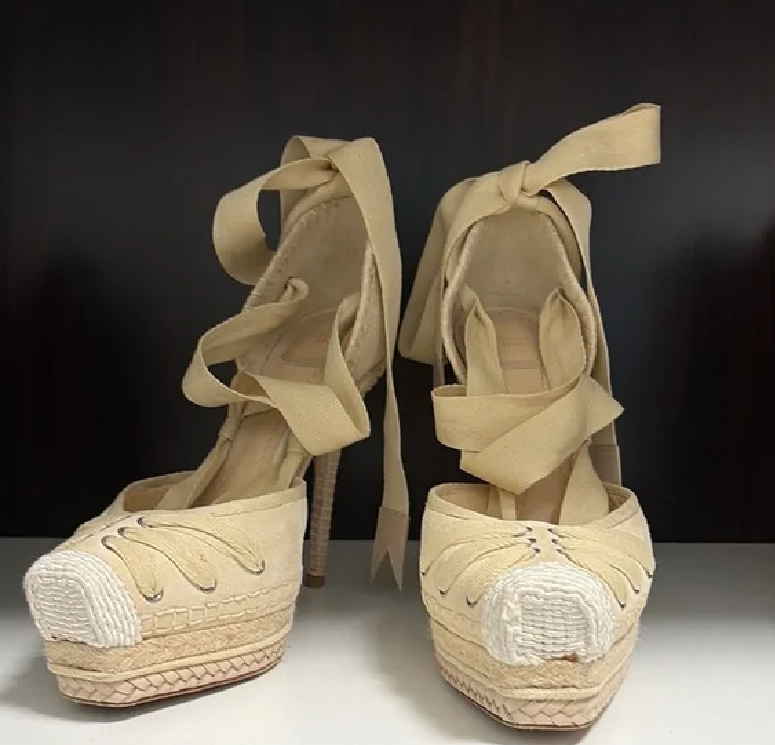 7 Jayda Cheaves In Brown CM Studios And Dess Dior In Neutral Tweed CouCoo Skirt Set At Tabu Saturdays