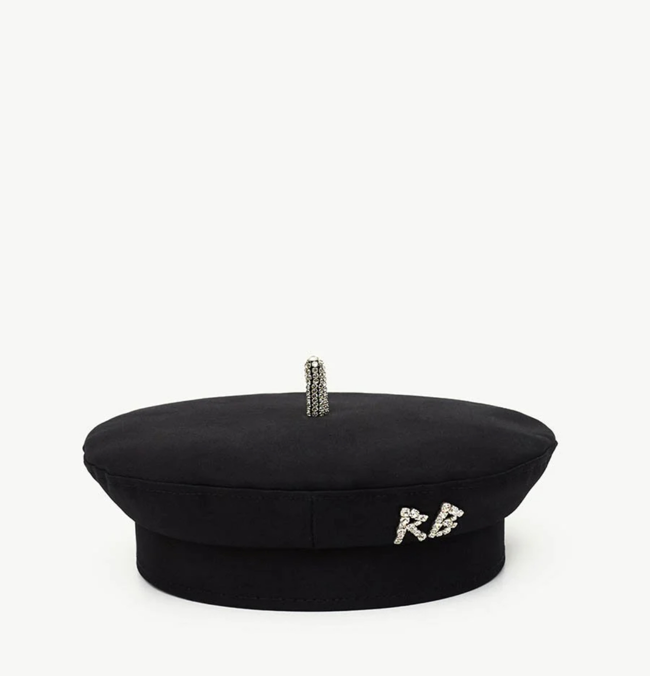 8 Brandy In A Black Velvet Crystal Embellished Balmain Blazer And Beret At The Recording Academy Honors