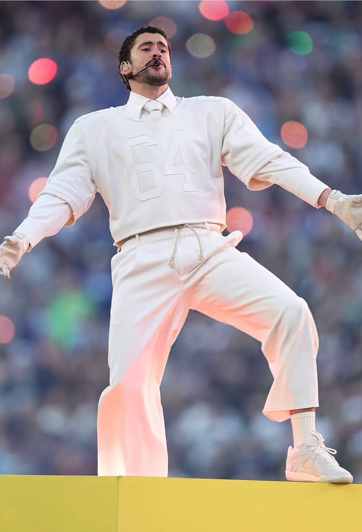 Bad Bunny Performed at the Super Bowl LX Halftime Show in a Custom ...