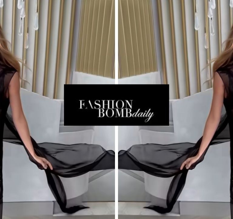 Margot Robbie Turns Up the Drama in Sheer Black Chanel Couture at a Press Event