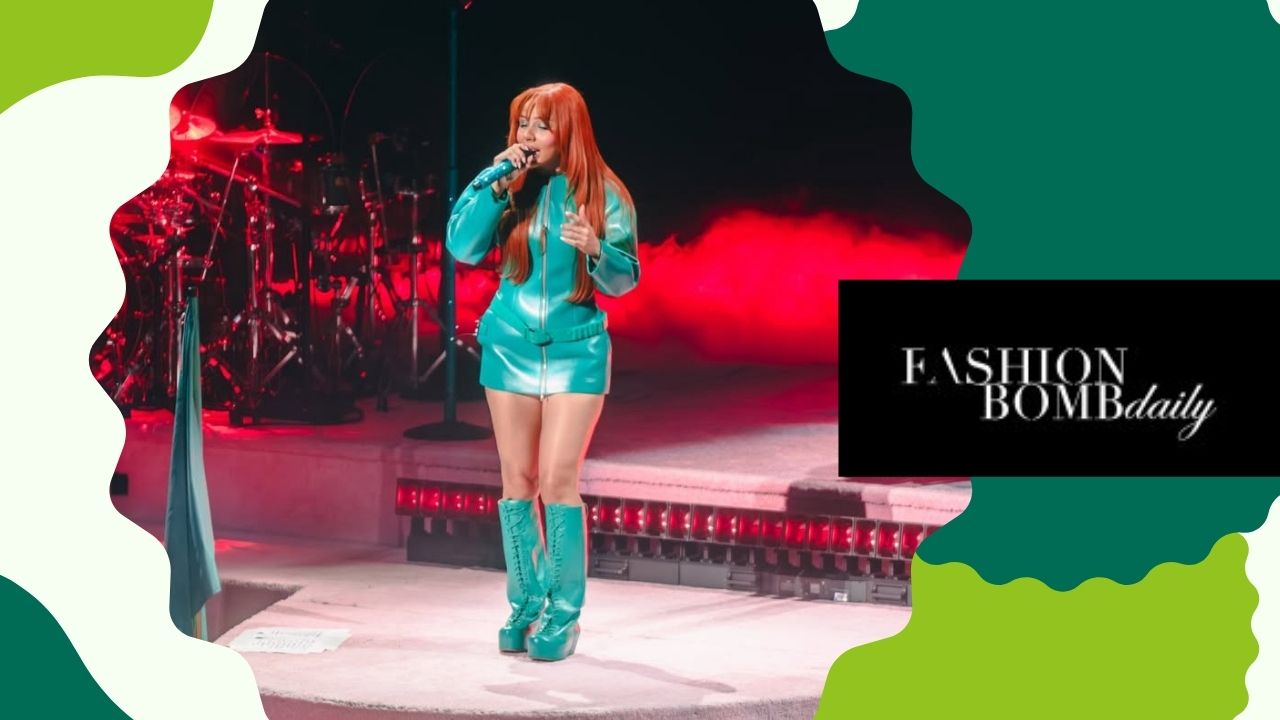 Mariah The Scientist Performed in DC in a Teal Green ,478 KNWLS ‘Neo’ Coat and Custom Laura Andraschko Riding Boots – Fashion Bomb Daily Mariah The Scientist Performed in DC in a Teal Green ,478 KNWLS ‘Neo’ Coat and Custom Laura Andraschko Riding Boots – Fashion Bomb Daily