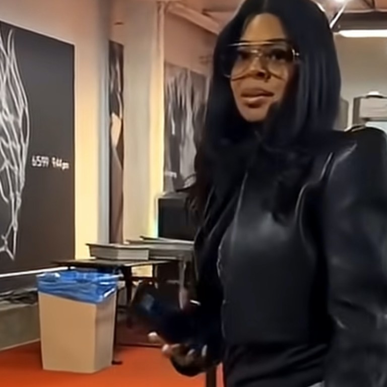 You Ask, We Answer #MostRequested: Chrissy Lampkin in a $5,990 Maison Alaïa Leather Jacket, $285 Samaria Leah Jeans, and Alaia Zebra Suede Clear Platform Booties