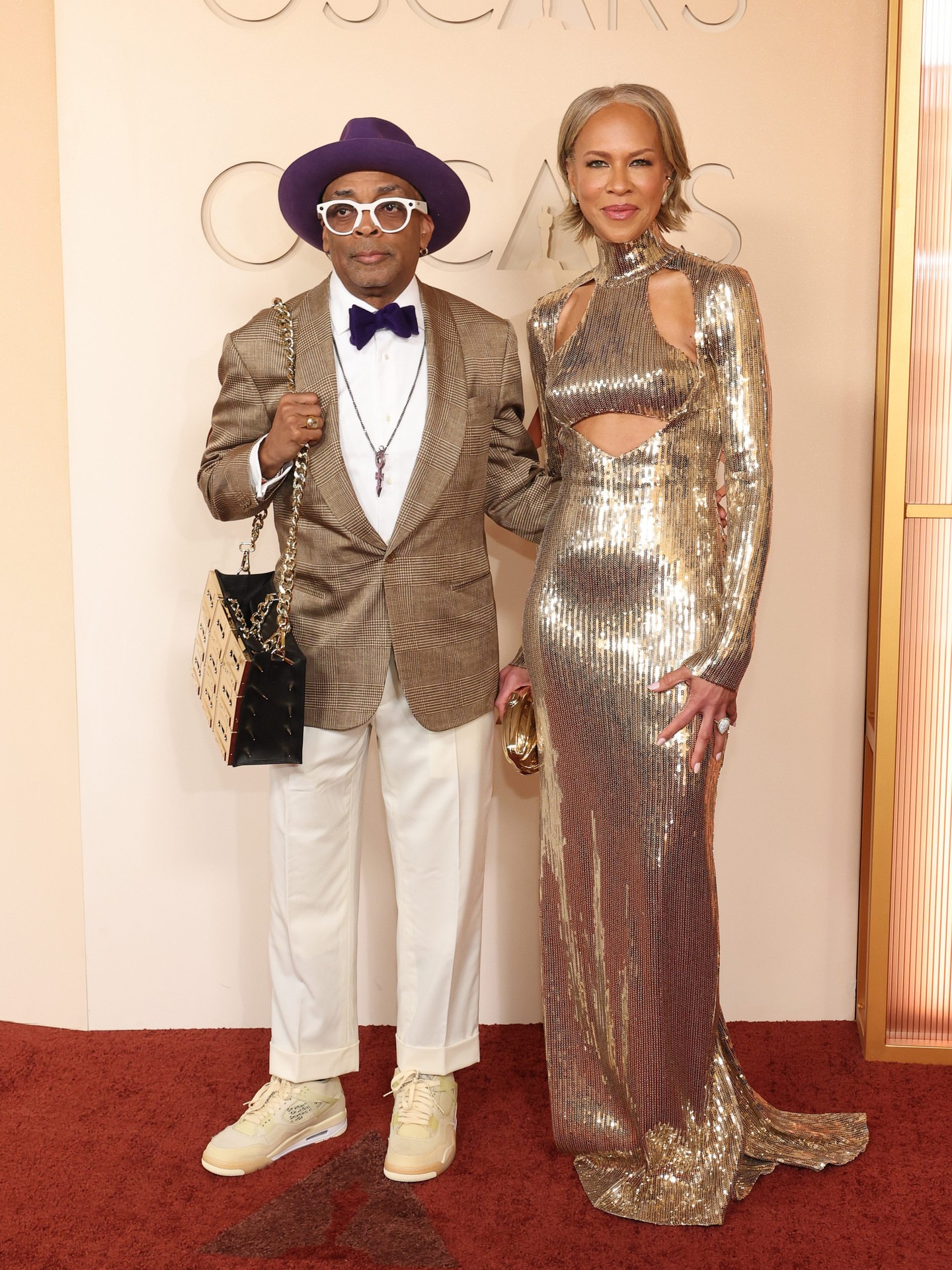 2 Best Dressed At The 2026 Oscars Michael B Jordan Wins Best Actor In Louis Vuitton Spike Lee And Tonya Lewis Lee In Gold Laquan Smith Teyana Taylor In Chanel And More