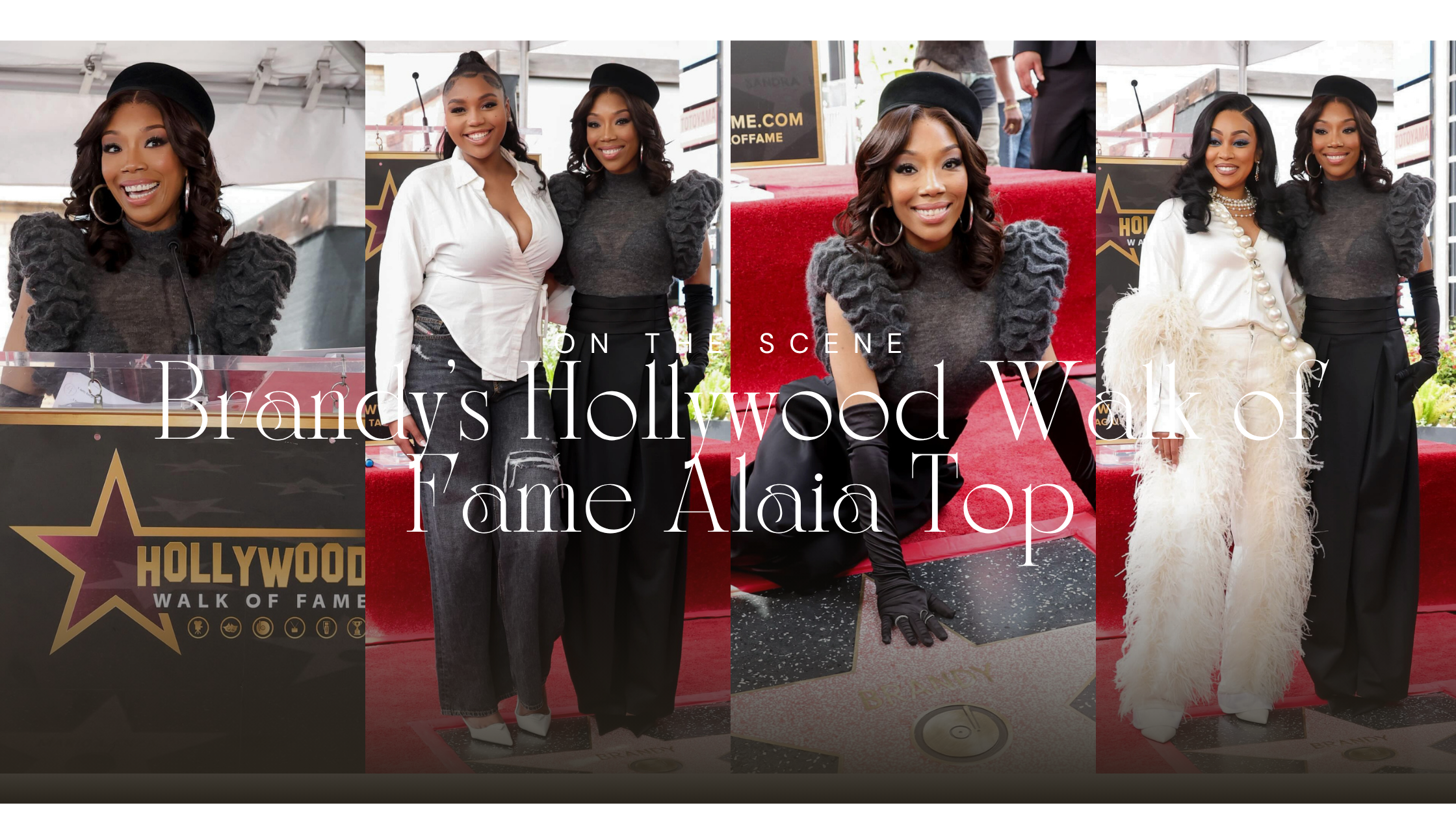 Brandy Wears Alaïa Fall 2025 To Get Her Star on the Hollywood Walk of Fame, Joined by Issa Rae, Monica, Kehlani, and More! Brandy Wears Alaïa Fall 2025 To Get Her Star on the Hollywood Walk of Fame, Joined by Issa Rae, Monica, Kehlani, and More!