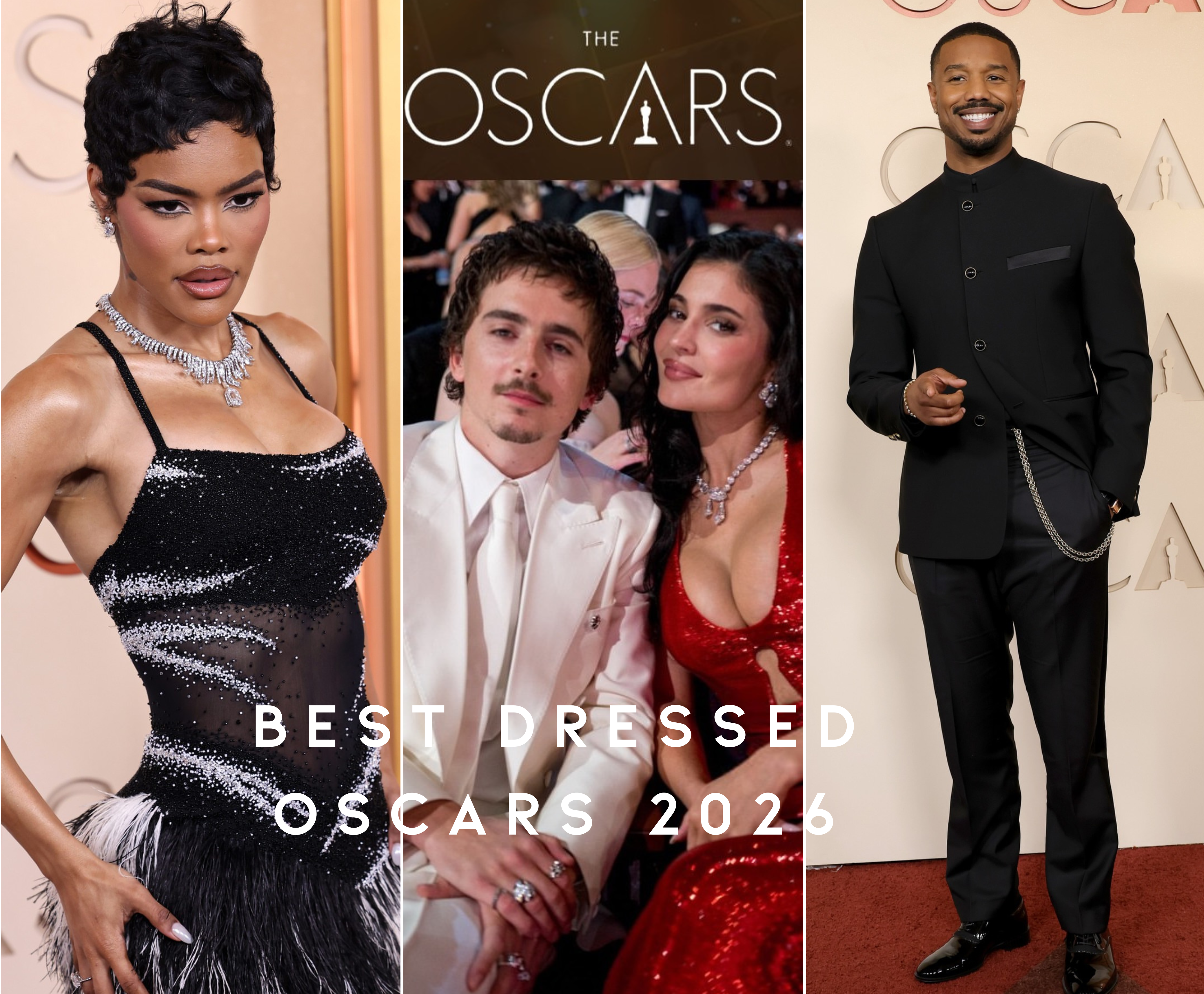 888 Best Dressed At The 2026 Oscars Michael B Jordan Wins Best Actor In Louis Vuitton Spike Lee And Tonya Lewis Lee In Gold Laquan Smith Teyana Taylor In Chanel And More Copy