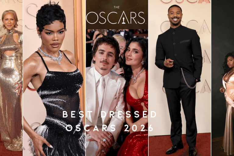 Best Dressed at the 2026 Oscars: Michael B Jordan Wins Best Actor in Louis Vuitton , Spike Lee and Tonya Lewis Lee in Gold Laquan Smith, Teyana Taylor in Chanel, and more!