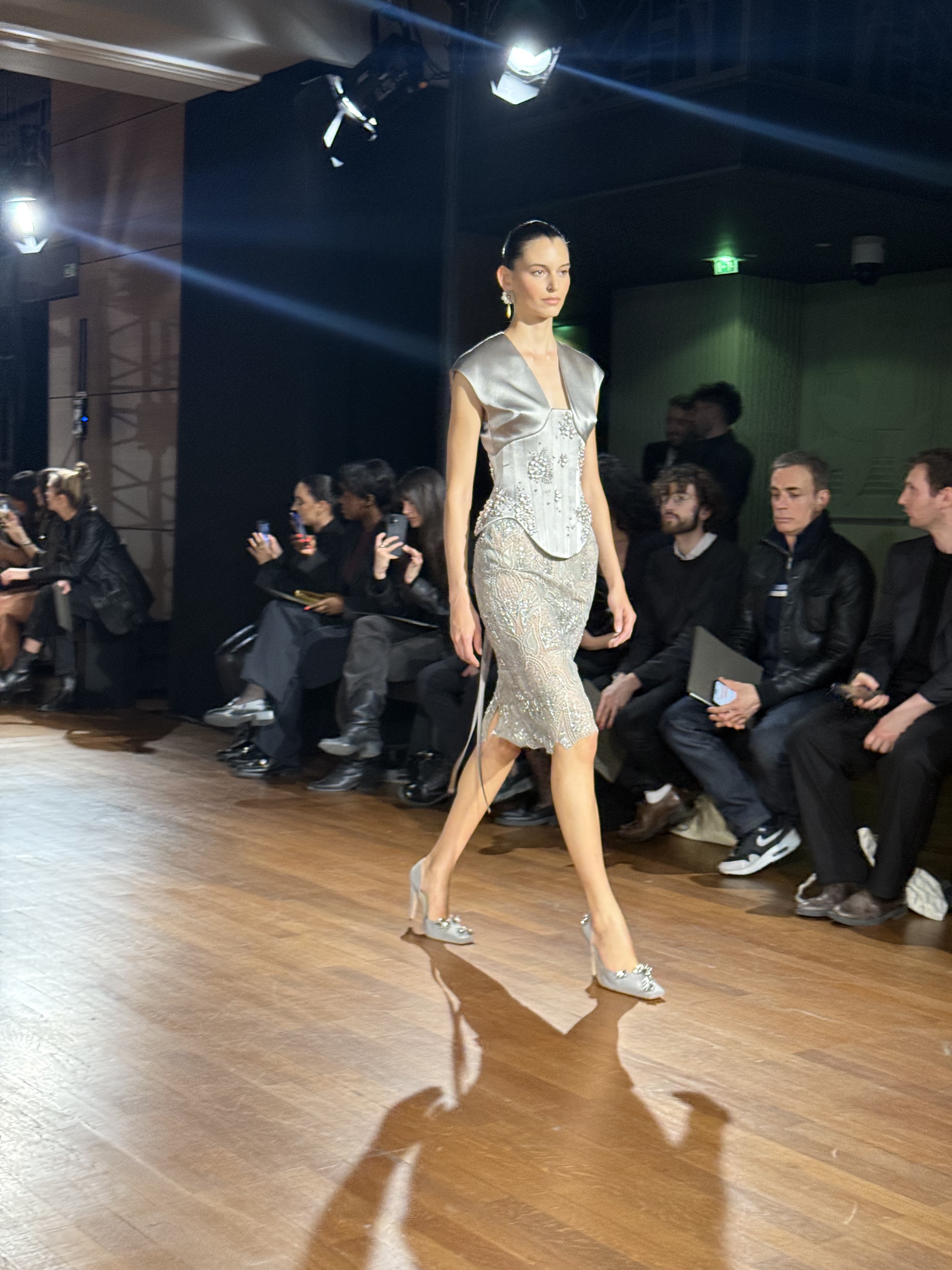 Georges Hobeika Fall 2026 Paris Fashion Week Show Review Lace Feathers And Beaded Evening Glamour IMG 8844