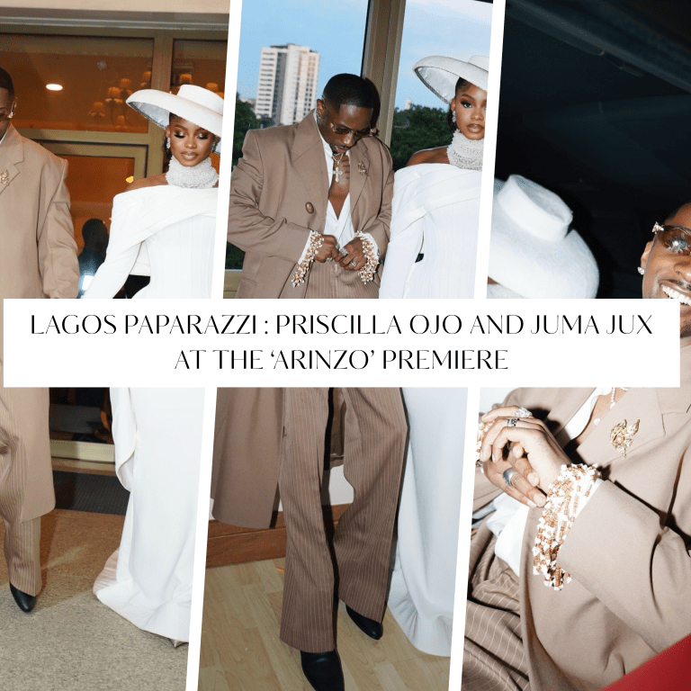 Lagos Paparazzi Flash : Priscilla Ojo and Juma Jux at the ‘Arinzo’ Premiere
