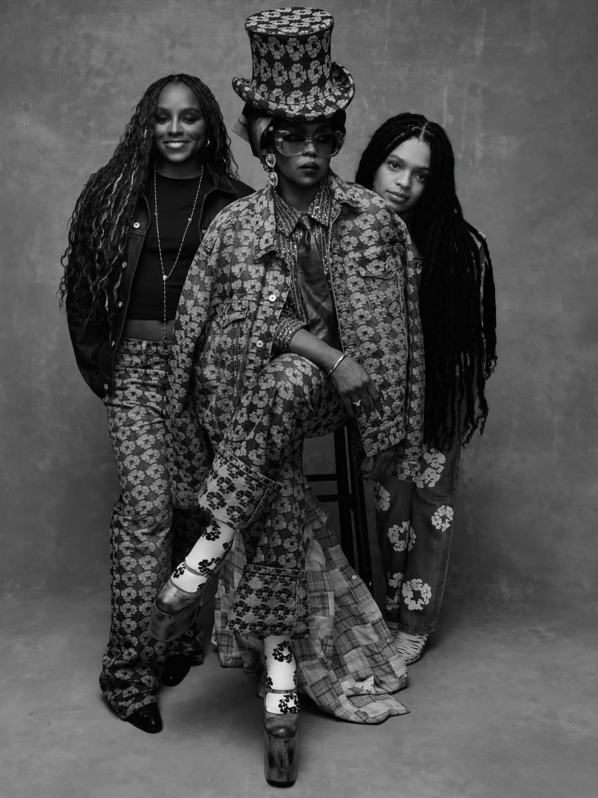 4 Lauryn Hill And Her Children Star In Black And White Denim Tears Spring 2026 Campaign Celebrating Heritage And Craftsmanship