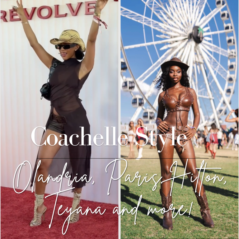 Coachella 2026 Style: Teyana Taylor in Metallic Fishnet, Karrueche in Bec & Bridge, Olandria in Custom Baby Phat, and Paris Hilton in Y2K Von Dutch