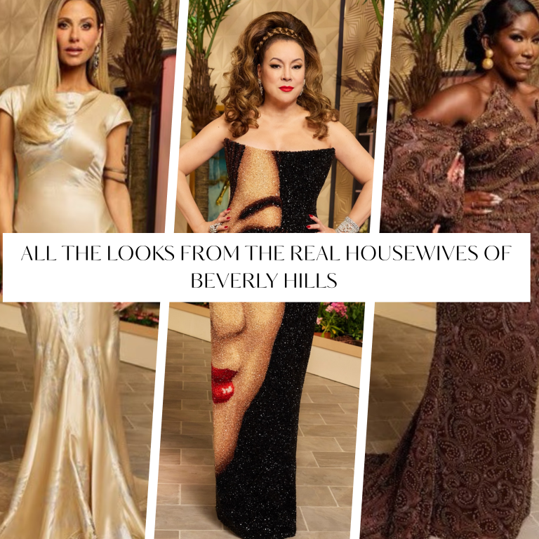 All The Looks From The Real Housewives of Beverly Hills Season 15 Reunion: Dorit Kemsley in Gold Roberto Cavalli, Erika Jayne in Black Jagne, Bozoma Saint John in Beaded Mimmy Yeboah, and More!