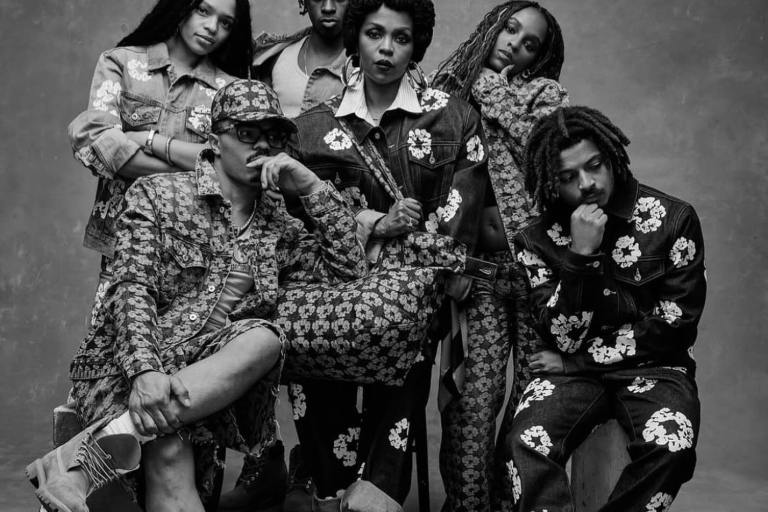 Lauryn Hill and Her Children Star in Black-and-White Denim Tears Spring 2026 Campaign Celebrating Heritage and Craftsmanship