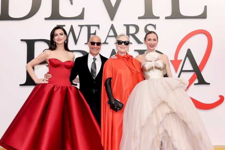 On the Scene at The Devil Wears Prada 2 World Premiere: Anne Hathaway in Louis Vuitton, Meryl Streep in Red Givenchy, Emily Blunt in Schiaparelli, and More!