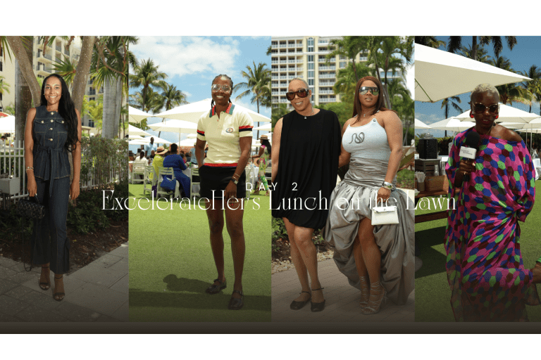 Day 2: ExcelerateHer’s Lunch on the Lawn Featuring Jessica NBongo, Tahaji Felder, Bevy Smith, and More!