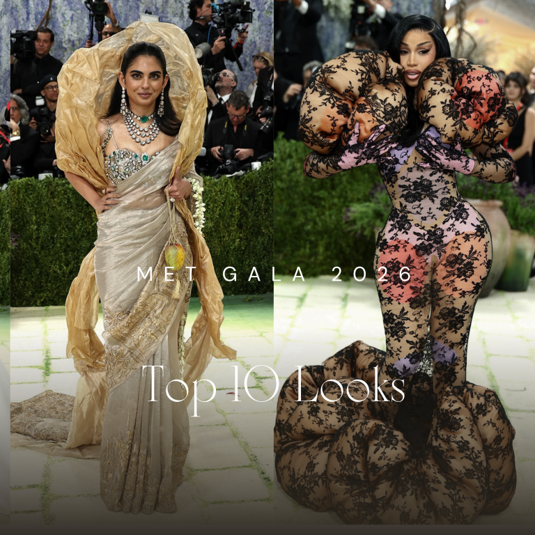 Top 10 Looks from the Met Gala 2026: Isha Ambani in Gaurav Gupta, Cardi B in Marc Jacobs, Naomi Osaka in Robert Wun, Beyonce in Olivier Rousteing, and More!