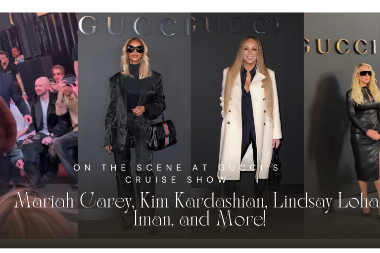 On the Scene at Gucci’s Cruise Show in New York City: Mariah Carey, Kim Kardashian, Lindsay Lohan, Iman, and More!