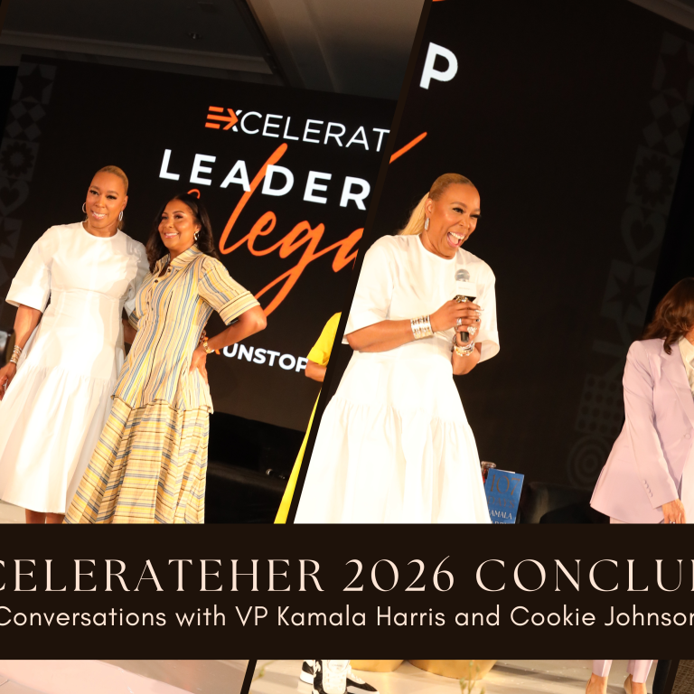 ExcelerateHer 2026 Ends with a Bang: Conversations with Cookie Johnson and Former Vice President Kamala Harris