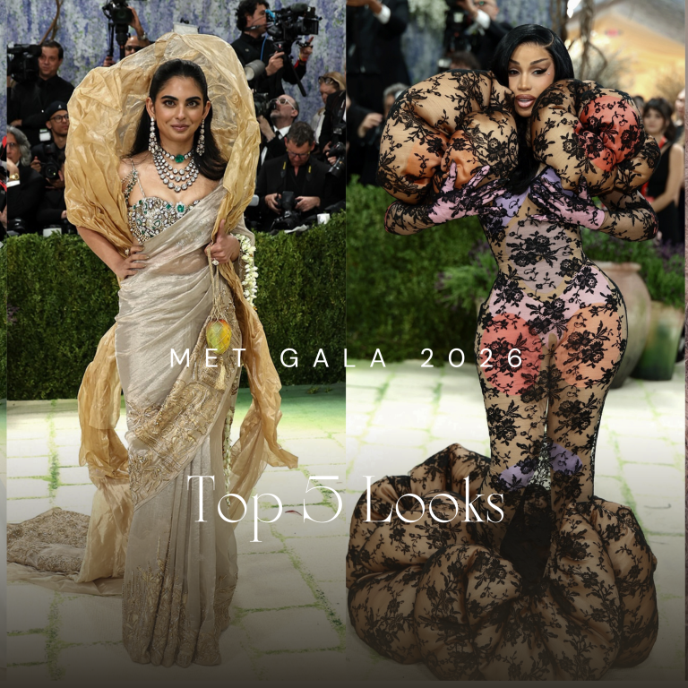 Top 5 Looks from the Met Gala 2026: Isha Ambani in Gaurav Gupta, Cardi B in Marc Jacobs, Naomi Osaka in Robert Wun, Beyonce in Olivier Rousteing, and More!
