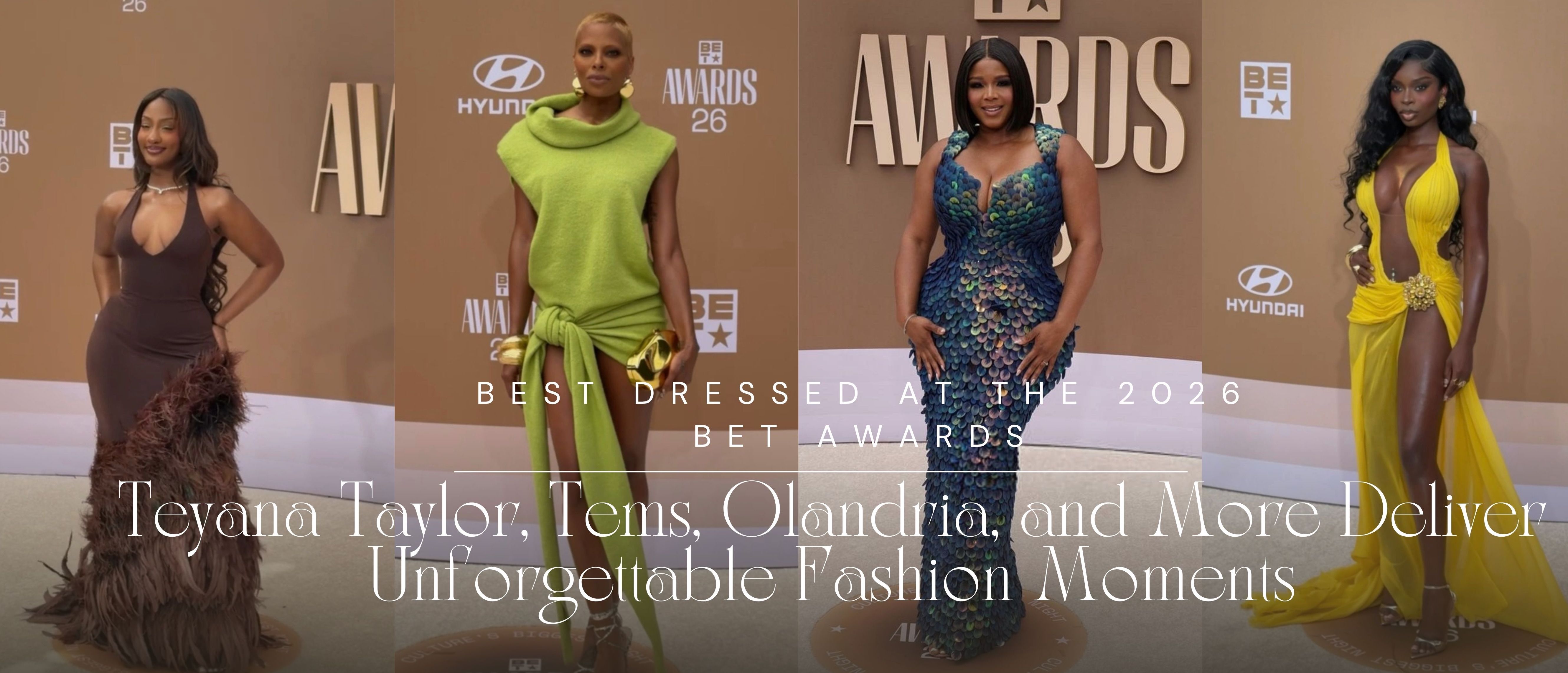 Best Dressed At The 2026 BET Awards Teyana Taylor Doechii Tems And More Deliver Unforgettable Fashion Moments Claire Sulmers 1