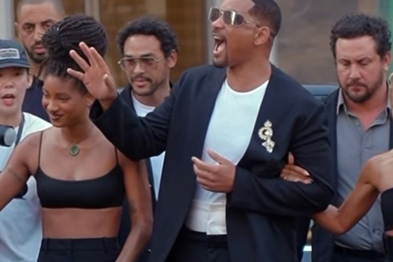 The Smith Family Steps Out in All-Black for Jaden Smith’s Christian Louboutin Event in Paris