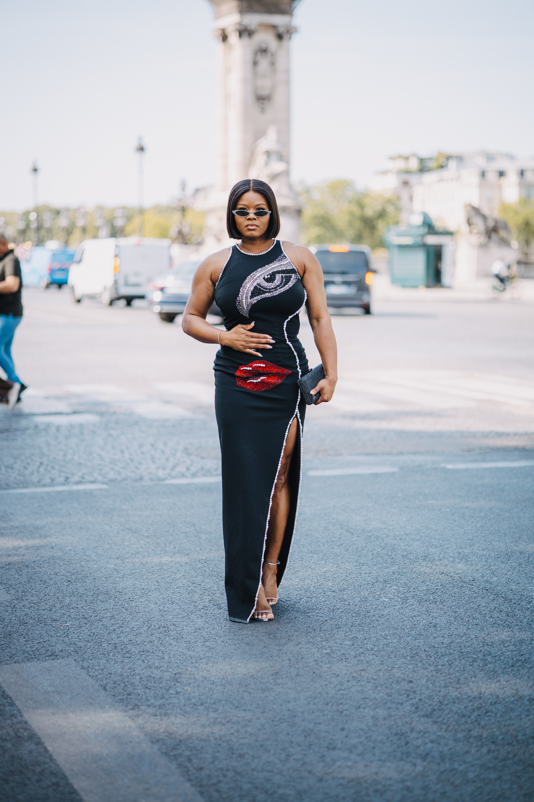 1 Claires Life Paris Haute Couture Week Day 1 Wearing Balmain And Tony Ward 