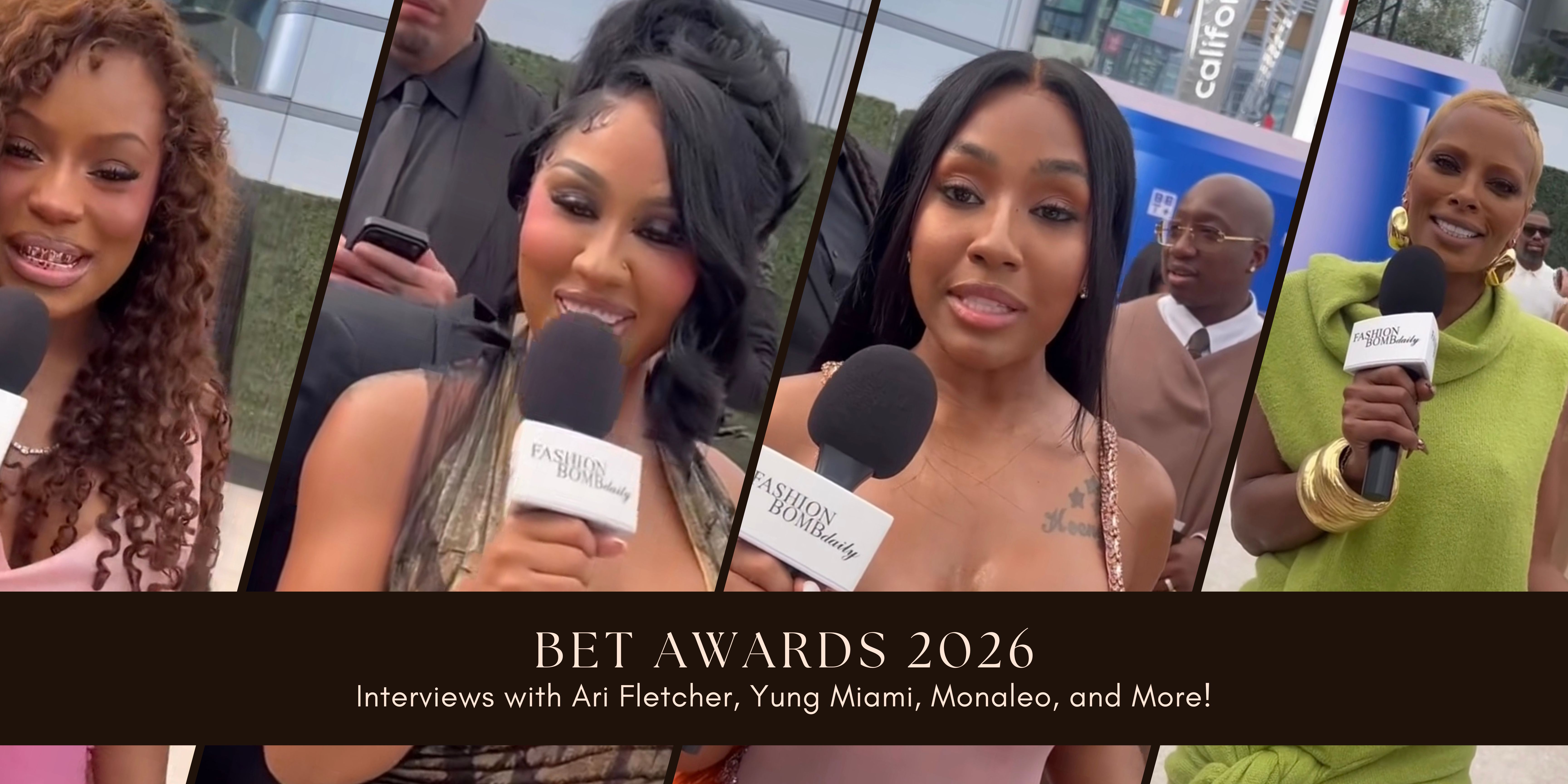Interview Highlights from the 2026 BET Awards: Ari Fletcher, Yung Miami, Eva Marcille, and More!