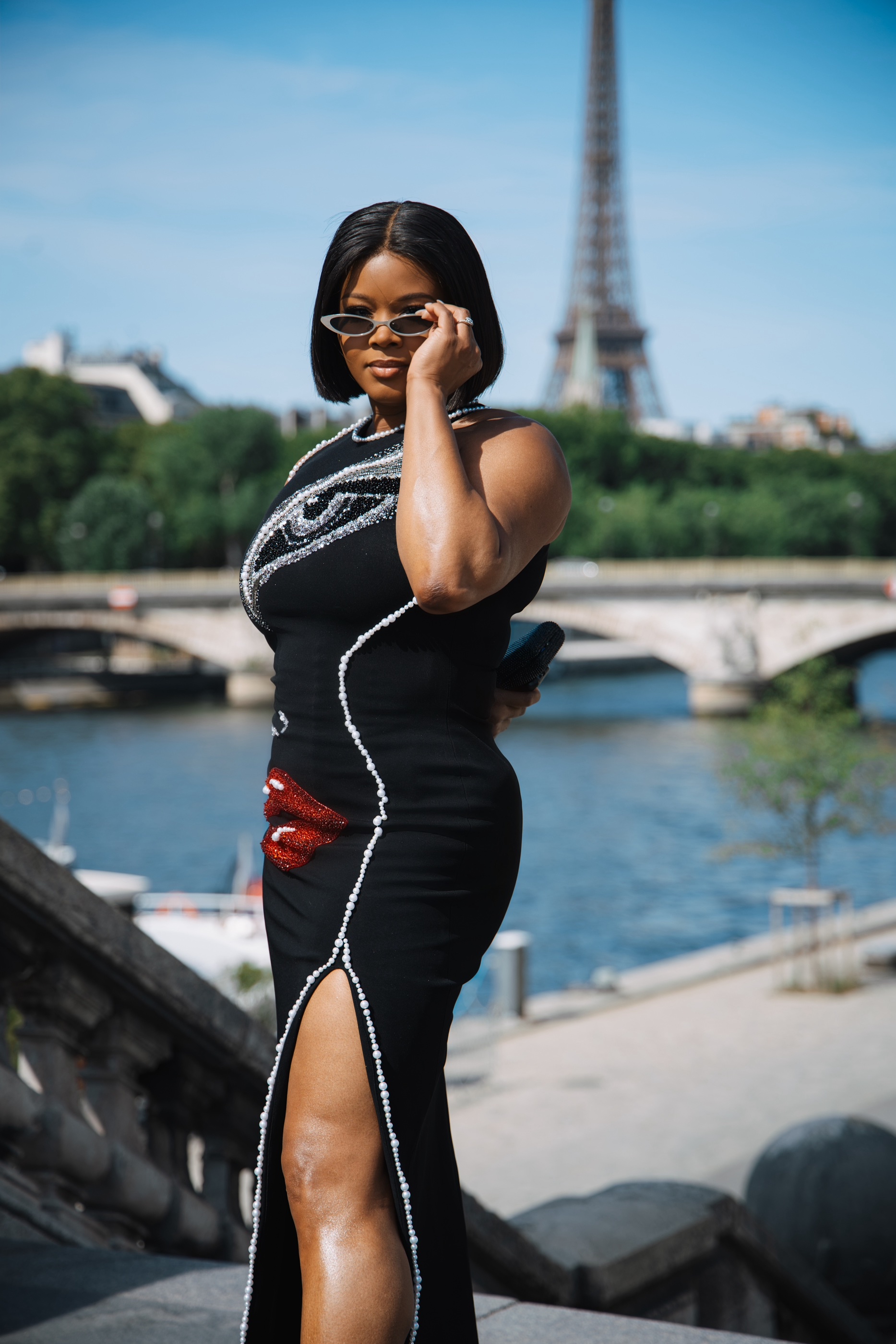 4 Claires Life Paris Haute Couture Week Day 1 Wearing Balmain And Tony Ward 
