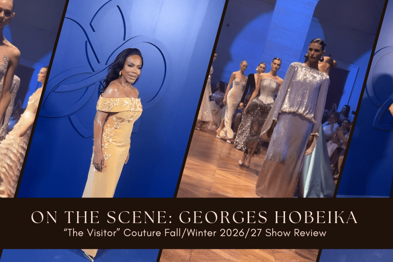 On the Scene: Georges Hobeika “The Visitor” Couture Fall/Winter 2026/27 Show Review Featuring Sheryl Lee Ralph, Claire Sulmers, and more!