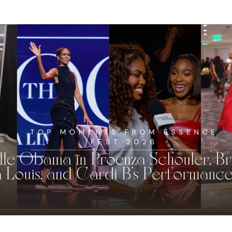 Top 5 Moments from Essence Fest 2026: Michelle Obama in Proenza Schouler, Brandy in Red Jovana Louis, Cardi B’s Performance Looks, and more!