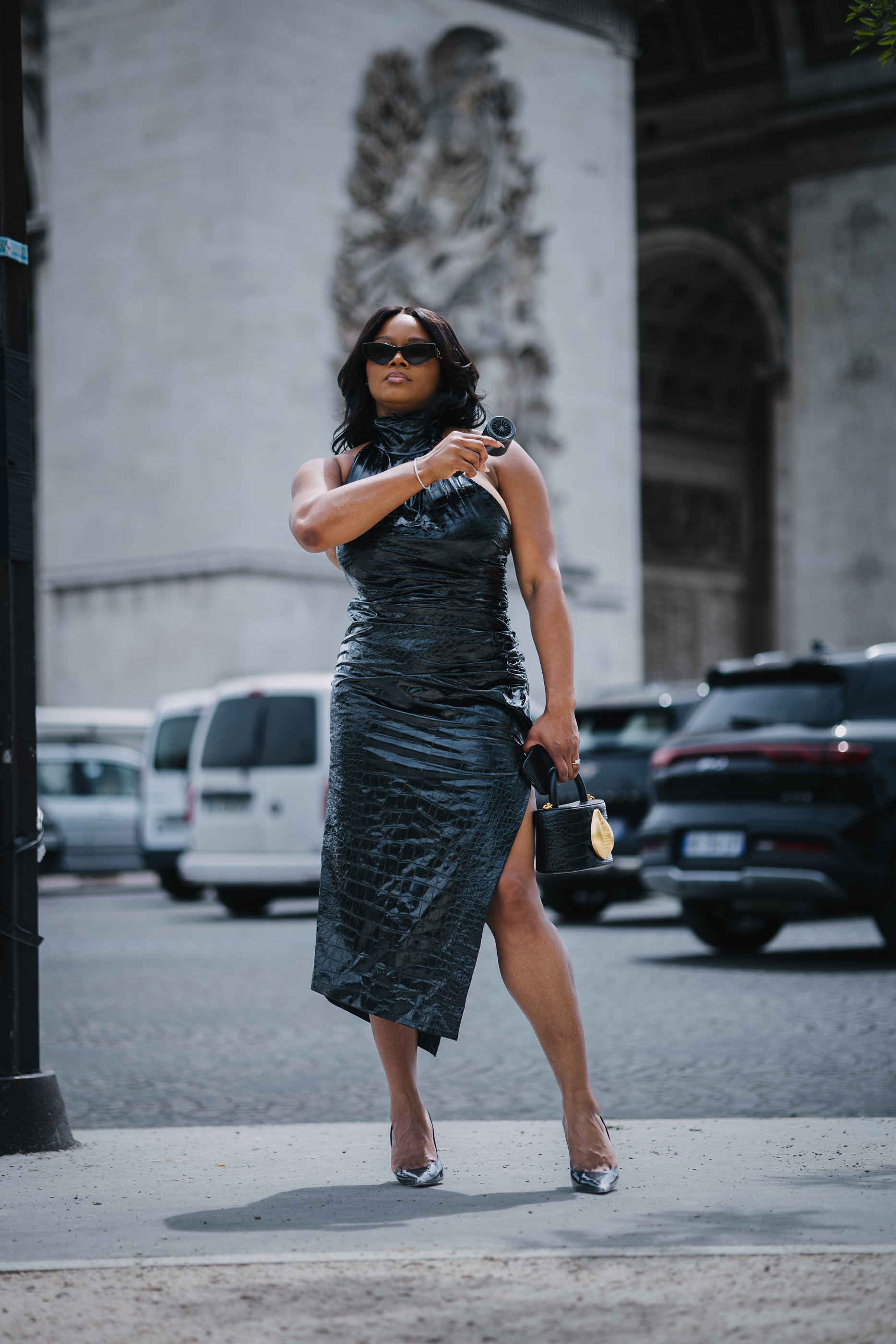 CLAIRE DAY2 20On The Scene Georges Chakra Couture FallWinter 202627 Show Review Held In Karl Lagerfelds Former Mansion Cardi B Wears Blue Runway Look