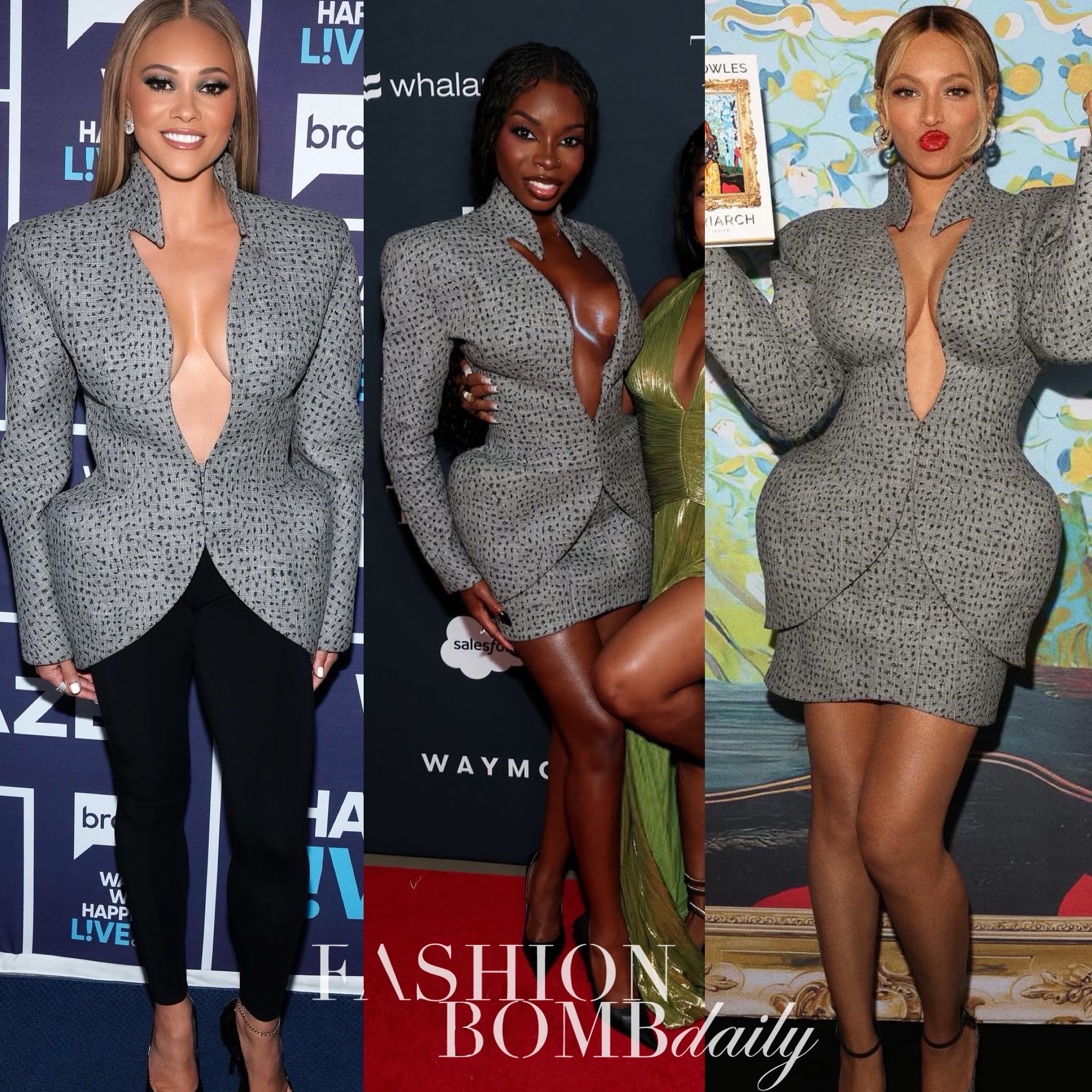 Who Wore It Better Olandria Vs Beyonce Vs Ashley Darby In Muglers Spring 2025 Blazer Final 24