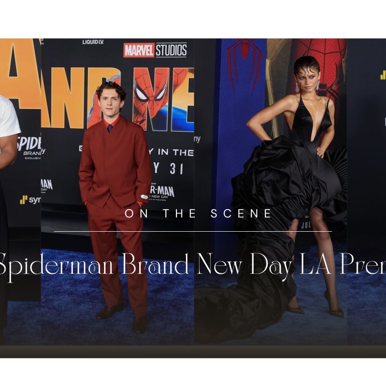 Zendaya’s Black Ashi Studio Ruffle Gown Steals the Spotlight at “Spider-Man: Brand New Day” LA Premiere + Interviews and All the Looks from the Carpet