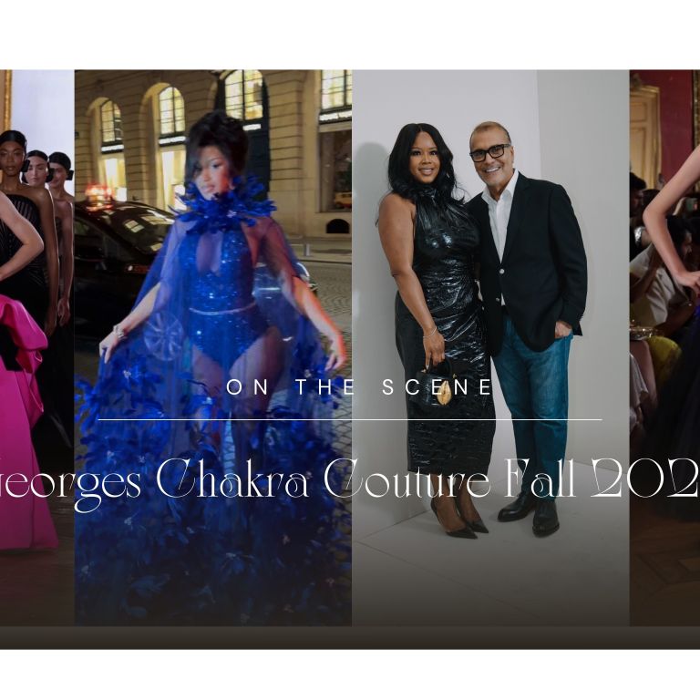 On the Scene: Georges Chakra Couture Fall/Winter 2026/27 Show Review — Held in Karl Lagerfeld’s Former Mansion + Cardi B Wears Blue Runway Look