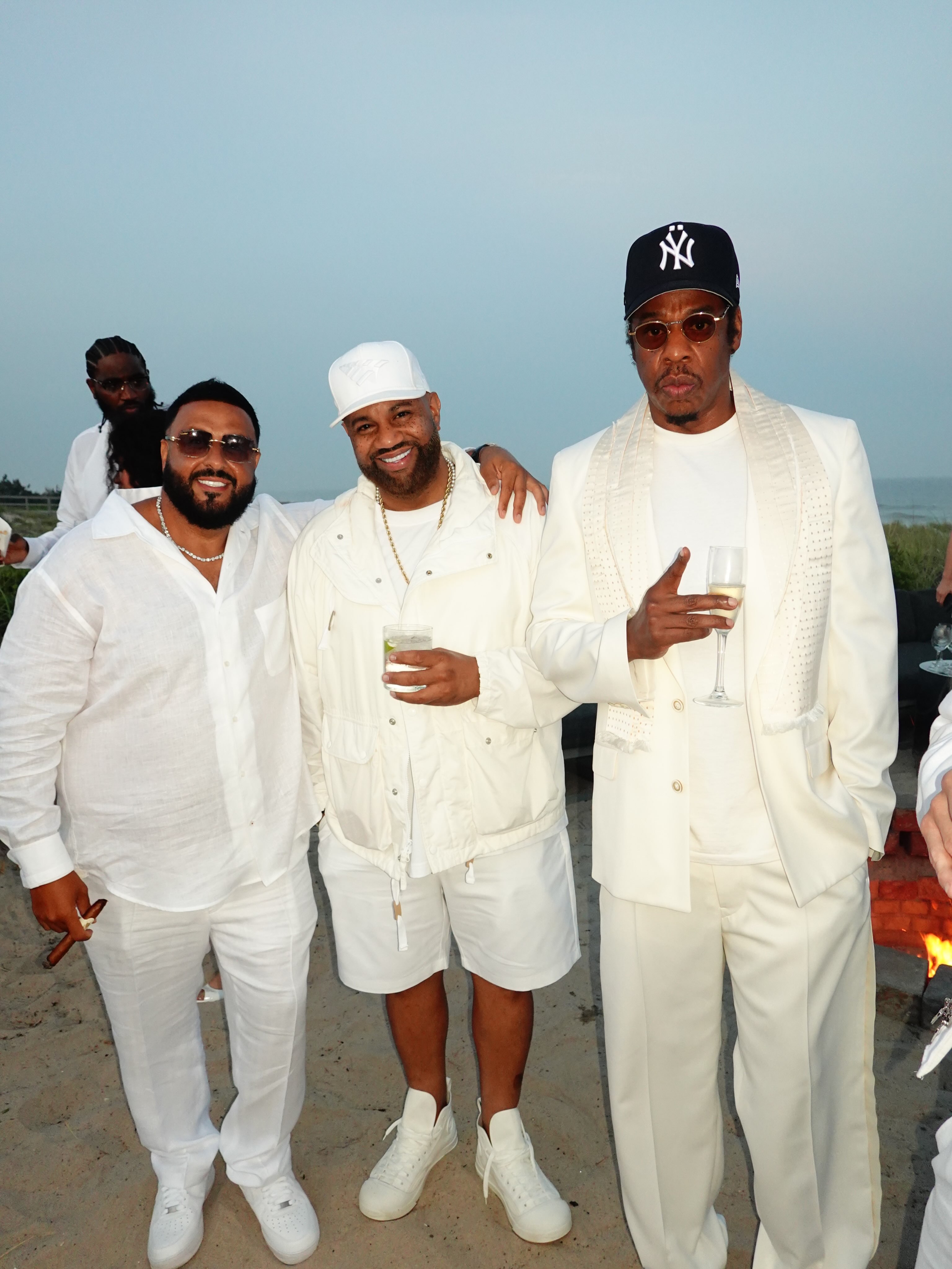 Dj Khaled Lenny S Jay Z Ciara Teyana Taylor Jay Z Alicia Keys And More Live It Up At Michael Rubins Annual White Party