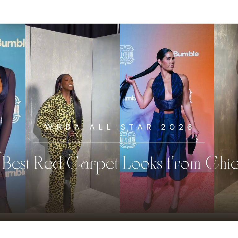 WNBA All-Star 2026: Kelsey Plum in Hermès, A’ja Wilson in Rahul Mishra, and More Red Carpet Looks From Chicago